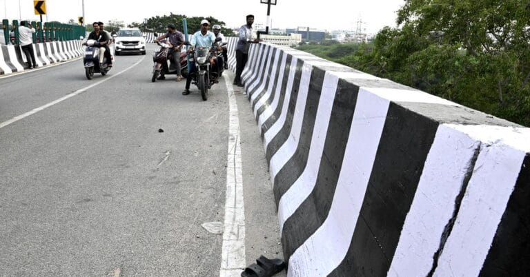 Two Youths Die After Falling From Garuda Varadhi Flyover in Tirupati | Accident at Known Black Spot