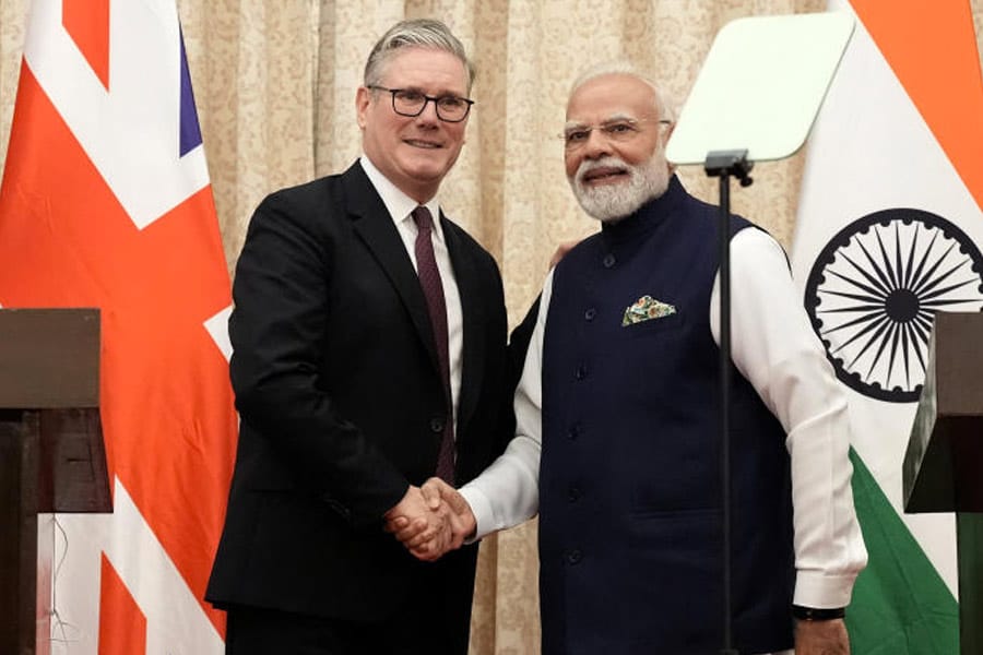 🇮🇳🤝🇬🇧 U.K. PM Keir Starmer’s India Visit: Britain Signs 8 Million Missile Deal with India, Strengthens Defence & Trade Ties