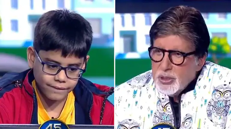 Amitabh Bachchan Wins Hearts After Calmly Handling Overconfident Child on KBC 17
