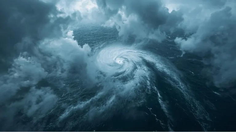 Vehicle crushed under fallen tree during Cyclone Montha in Visakhapatnam