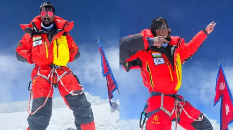 Andhra Mountaineer Bharath Thammineni Becomes First Indian to Scale Nine 8,000-Metre Peaks
