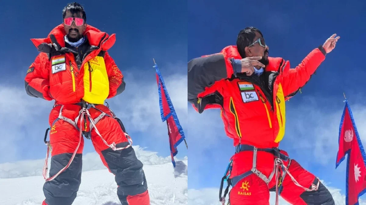 Andhra Mountaineer Bharath Thammineni Becomes First Indian to Scale Nine 8,000-Metre Peaks