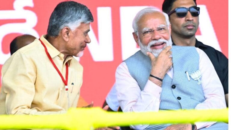 Chandrababu Naidu Google deal, Visakhapatnam data centre, $10 billion FDI, Andhra Pradesh AI City, Digital India, PM Modi meeting, TDP NDA alliance